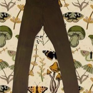 Handmade Olive Green HazelMage Leggings